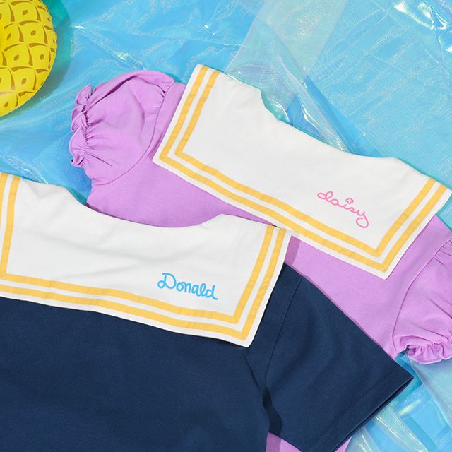 【ベビードール】デイジー セーラー襟Tシャツ 9535K