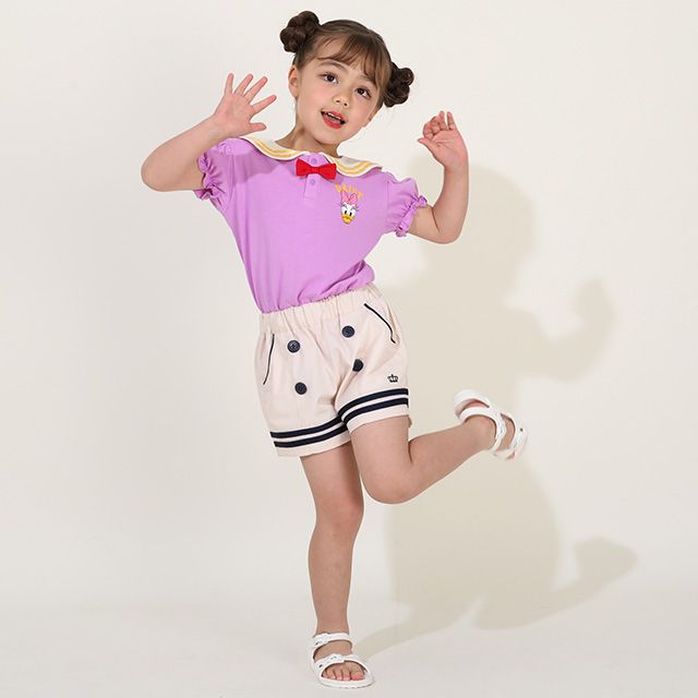 【ベビードール】デイジー セーラー襟Tシャツ 9535K