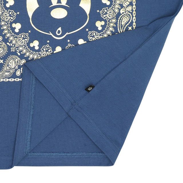 【ベビードール】ミニー 親子お揃い ペイズリー箔風プリントTシャツ 9540K / ベビーサイズ キッズ リンクコーデ ペアルック 親子コーデ トップス 半袖 天竺素材