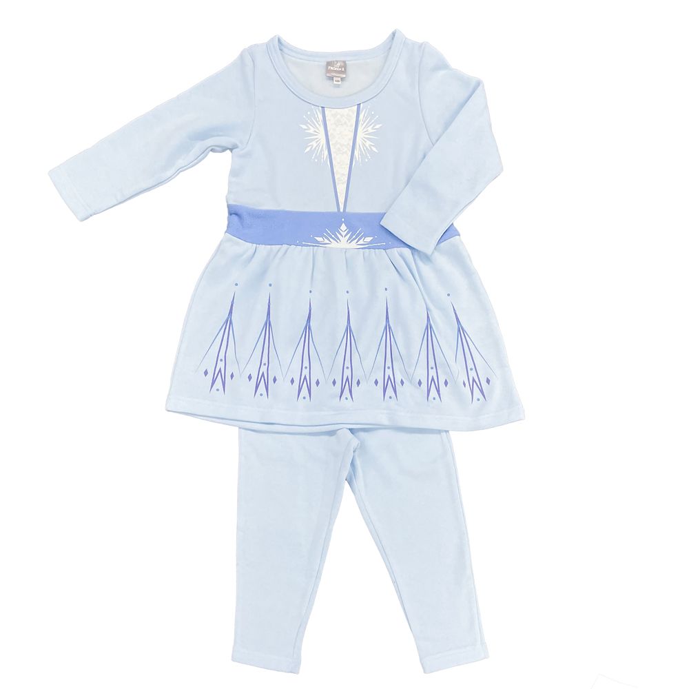 公式 ショップディズニー エルサ キッズ用なりきりルームウェア