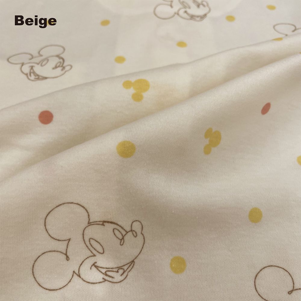 ミッキー スムース総柄シャツパジャマ