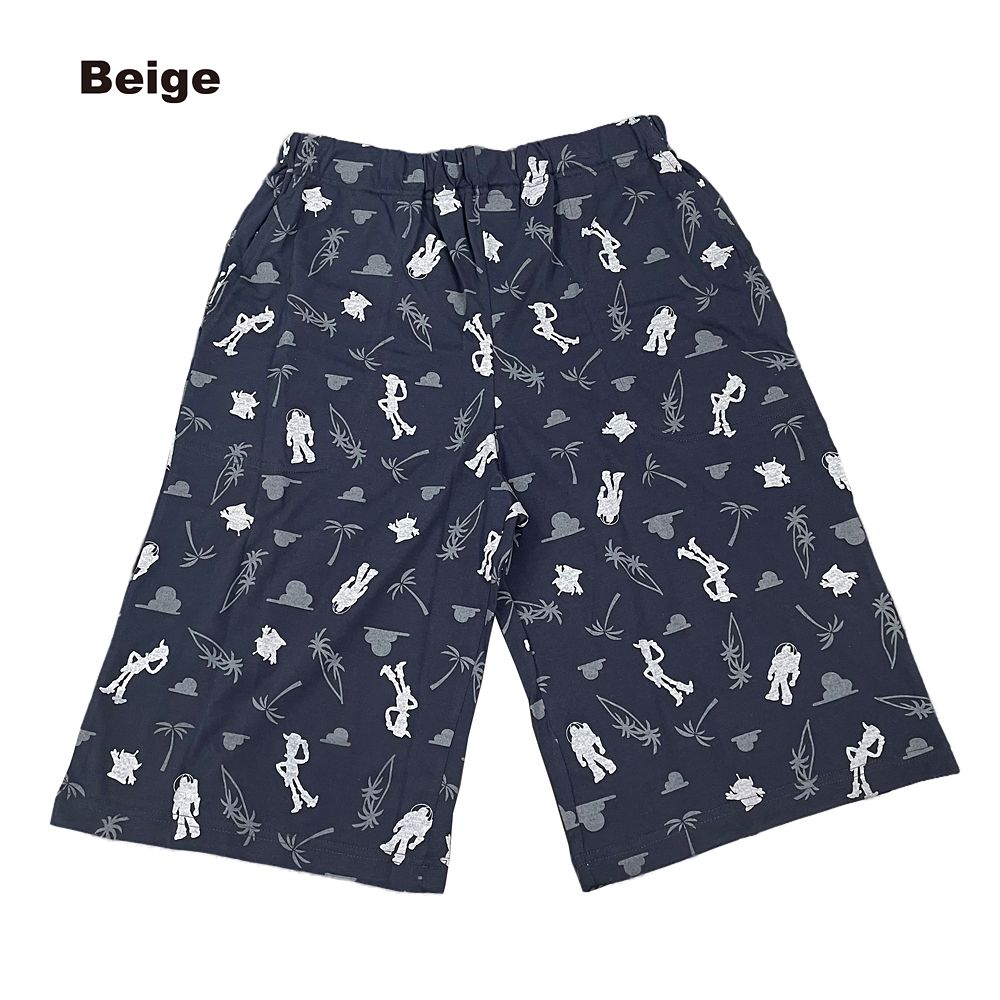 トイ・ストーリー メンズ天竺サーフ半袖ルームウェア