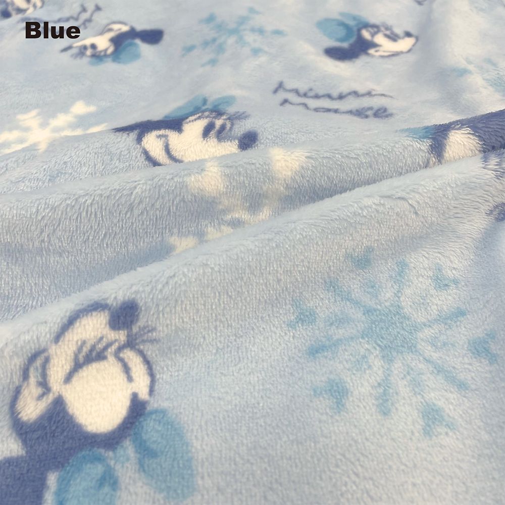 ミニー フランネルフリース雪柄シャツパジャマ