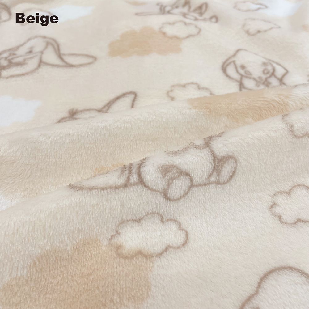 ダンボ フランネルフリース雲柄シャツパジャマ