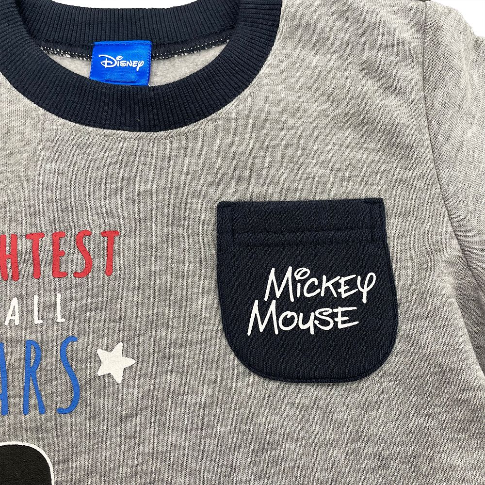 ミッキー キッズ用あったかルームウェア