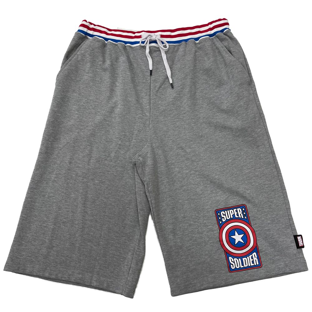 MARVEL キャプテン・アメリカ 半袖パーカー・ルームウェア