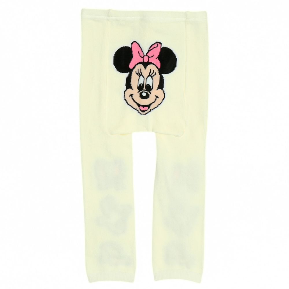 【ベビードール】ミニー おしりキャラクターべビータイツ 9604 / ベビーサイズ 赤ちゃん 出産祝い 贈り物 プレゼント ベビー服 ベビー用品 ボトム タイツ 冷え防止 楽ちん