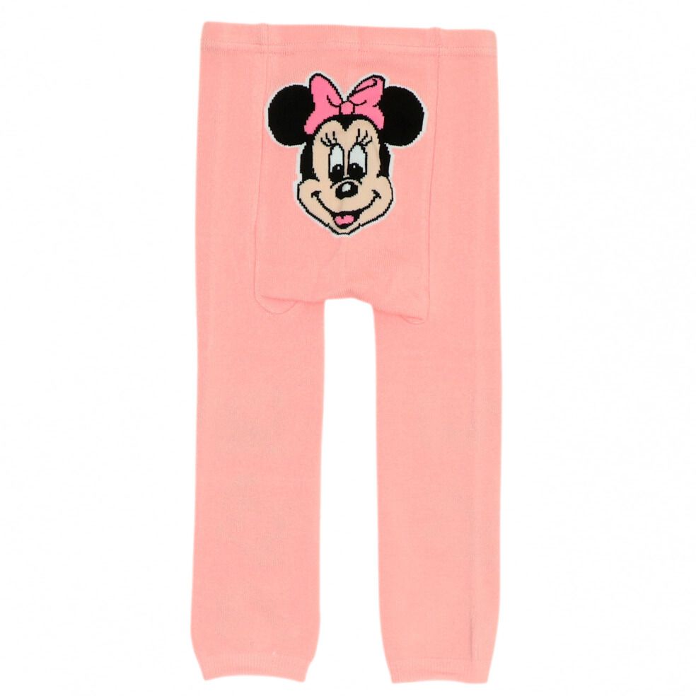 【ベビードール】ミニー おしりキャラクターべビータイツ 9604 / ベビーサイズ 赤ちゃん 出産祝い 贈り物 プレゼント ベビー服 ベビー用品 ボトム タイツ 冷え防止 楽ちん