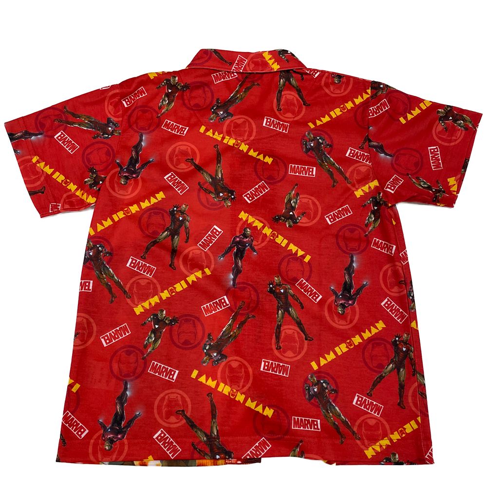 MARVEL アイアンマン キッズ用 半袖シャツパジャマ