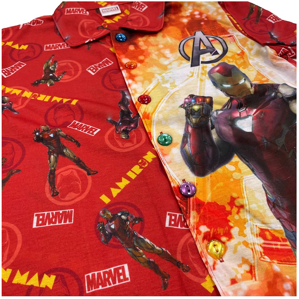 MARVEL アイアンマン キッズ用 半袖シャツパジャマ