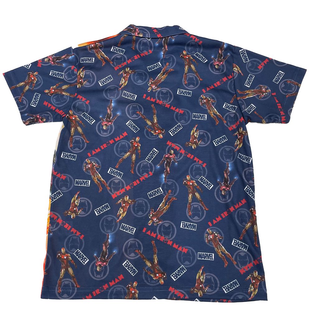 MARVEL アイアンマン キッズ用 半袖テーラーシャツパジャマ