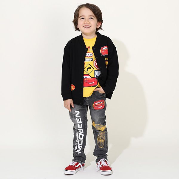 【ベビードール】カーズ スウェットカーデ ライトニング・マックィーン 9606K