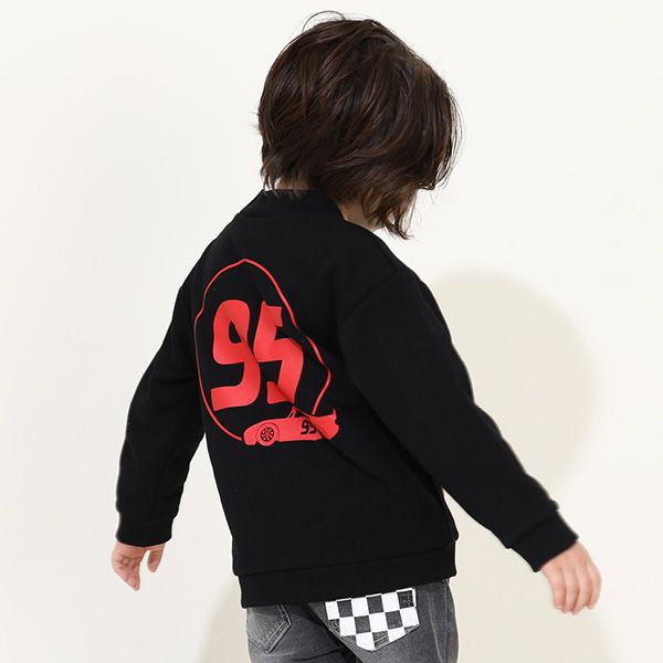 【ベビードール】カーズ スウェットカーデ ライトニング・マックィーン 9606K