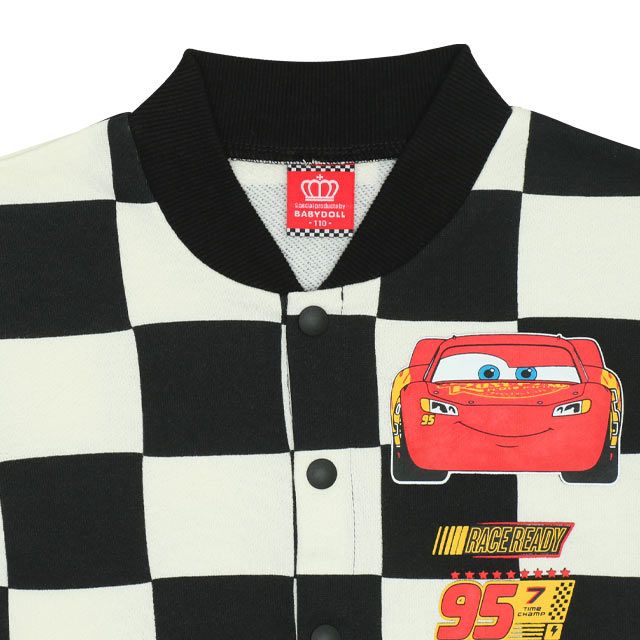 【ベビードール】カーズ スウェットカーデ ライトニング・マックィーン 9606K