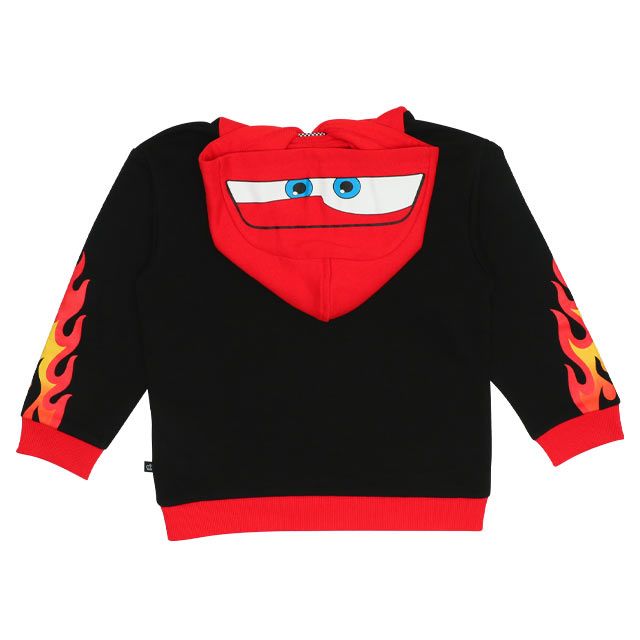 【ベビードール】カーズ ファイヤーパーカー 9607K / ベビーサイズ キッズ トップス 長袖 春秋冬 ライトニング・マックィーン