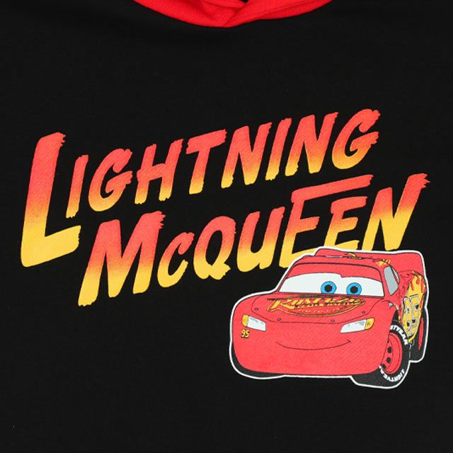 【ベビードール】カーズ ファイヤーパーカー 9607K / ベビーサイズ キッズ トップス 長袖 春秋冬 ライトニング・マックィーン