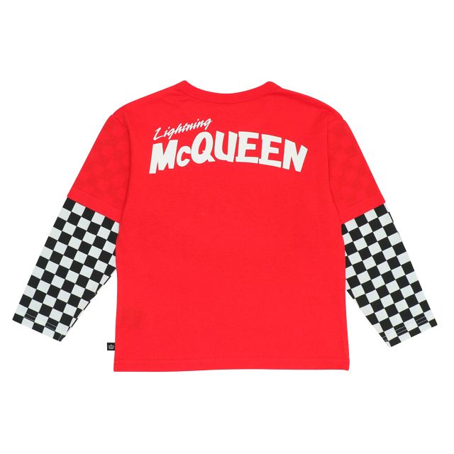 【ベビードール】カーズ フラッシュプリント レイヤードロンT ライトニング・マックィーン 9610K