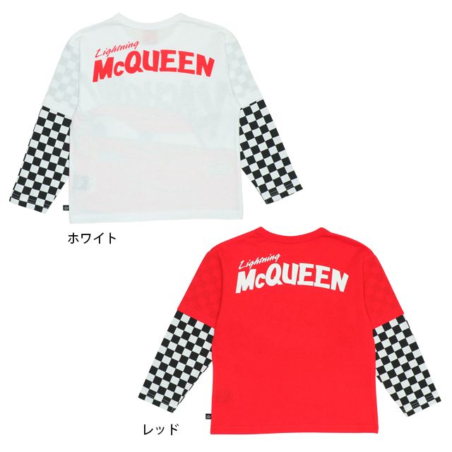 【ベビードール】カーズ フラッシュプリント レイヤードロンT ライトニング・マックィーン 9610K