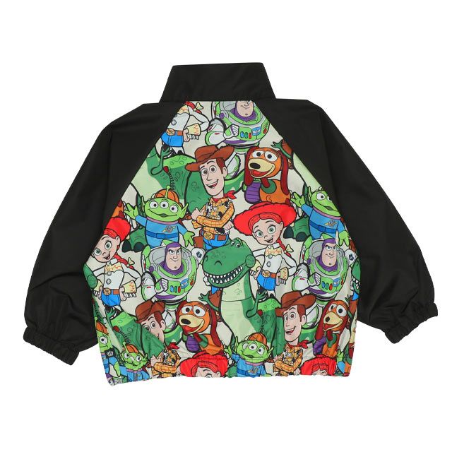 【ベビードール】トイ・ストーリー ウィンドブレーカー 9613K / 防風 撥水 ウッディ バズ・ライトイヤー ジェシー レックス スリンキー キッズ ベビーサイズ トップス 羽織 羽織り 軽アウター