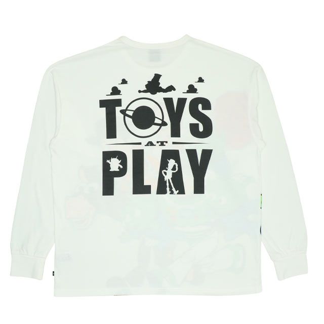 【ベビードール】トイ・ストーリー 親子お揃い キャラクターロンT 9614A / 大人 ユニセックス 男女兼用 リンクコーデ ペアルック 親子コーデ トップス 長袖 ロンT 天竺素材