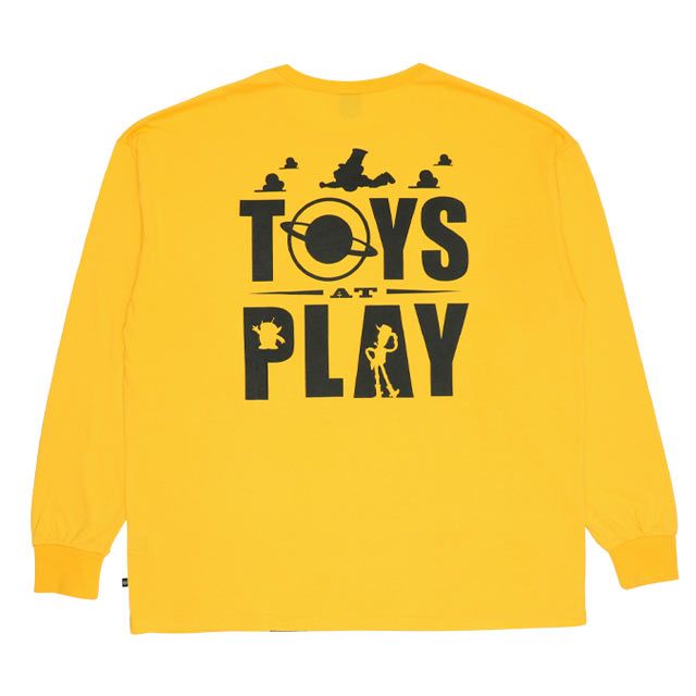 【ベビードール】トイ・ストーリー 親子お揃い キャラクターロンT 9614A / 大人 ユニセックス 男女兼用 リンクコーデ ペアルック 親子コーデ トップス 長袖 ロンT 天竺素材