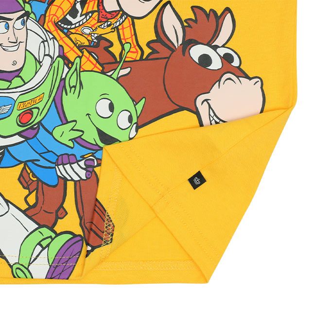 【ベビードール】トイ・ストーリー 親子お揃い キャラクターロンT 9614A / 大人 ユニセックス 男女兼用 リンクコーデ ペアルック 親子コーデ トップス 長袖 ロンT 天竺素材