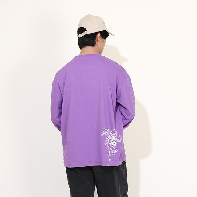 【ベビードール】トイ・ストーリー 親子お揃い ポケットロンT 9615A / ウッディ バズ 大人 ユニセックス 男女兼用 リンクコーデ ペアルック 親子コーデ トップス 長袖 ロンT 天竺素材