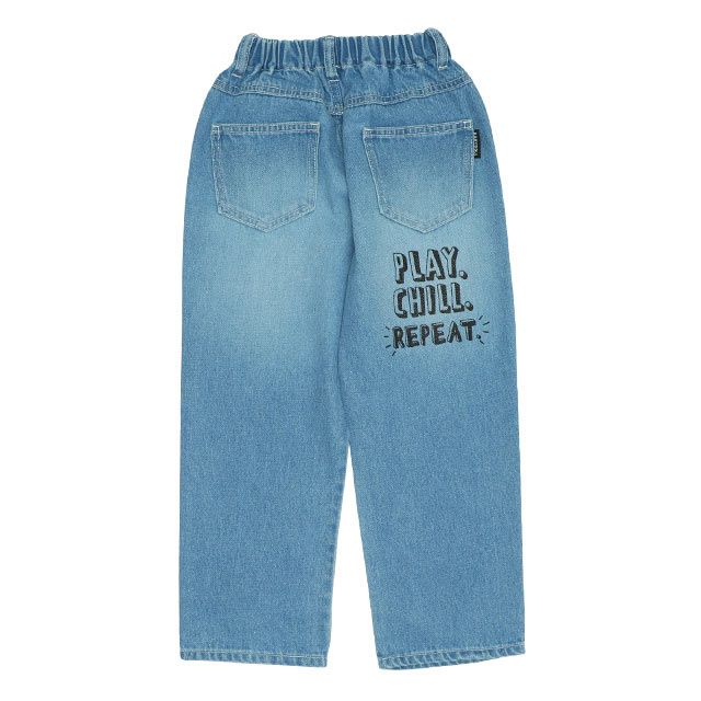 【ベビードール】トイ・ストーリー ストレートロングパンツ 9616K / ベビーサイズ キッズ ボトム 長ズボン ジーンズ ジーパン ウエスト総ゴム ゴム穴付 フェイクボタン ベルトループ ウッディ バズ・ライトイヤー リトルグリーンメン ハム レックス スリンキー・ドッグ