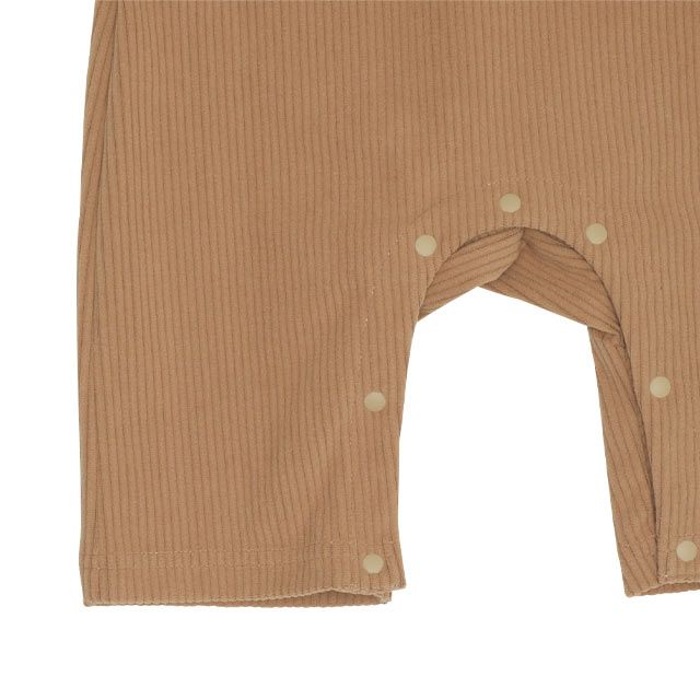 【ベビードール】ミッキー コーデュロイサロペットロンパース 2点セット 9621B