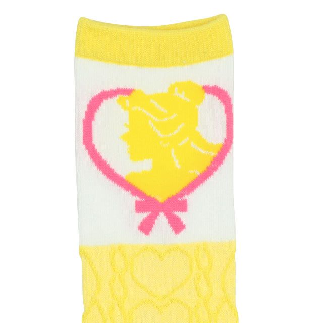 【ベビードール】ベル プリンセス / ハイソックス 9622 / キッズ くつ下 靴下 13-16cm滑り止め付き ガーリーコーデ お姫様 コスチューム コスプレ