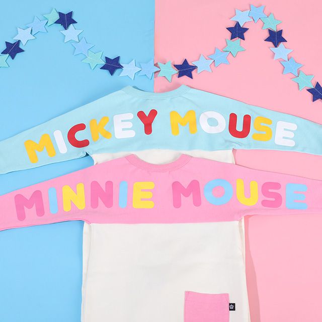 【ベビードール】ミッキー 切替ロンパース 9623B