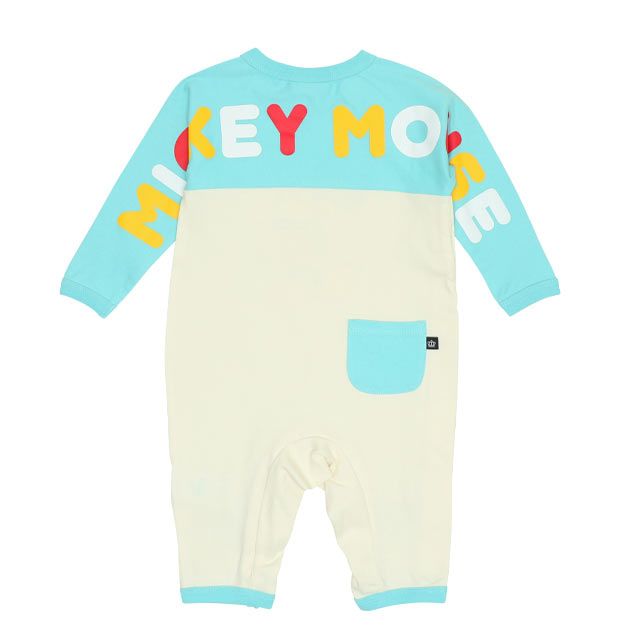 【ベビードール】ミッキー 切替ロンパース 9623B
