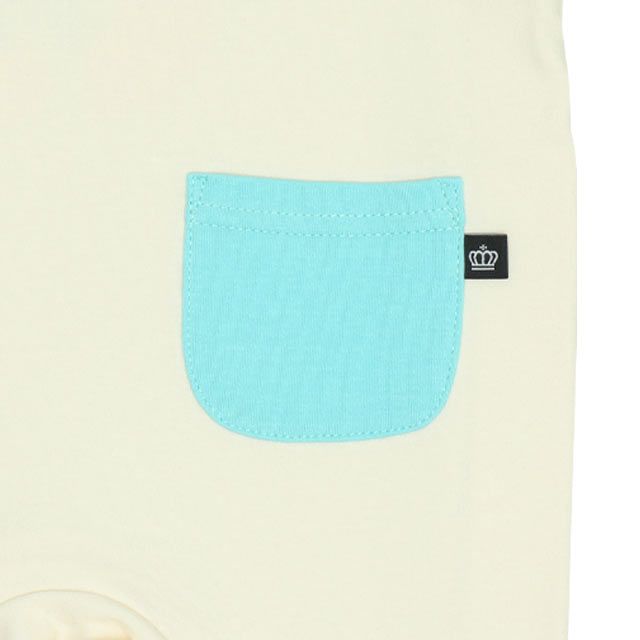 【ベビードール】ミニー 切替ロンパース 9623B