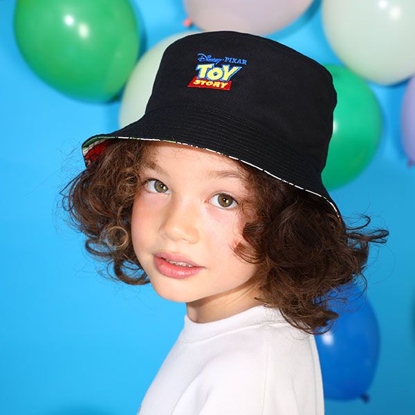 【ベビードール】トイ・ストーリー リバーシブルハット 9648 / キッズ（S）：頭回り52-54cm 大人（M）：頭回り54-58cm 帽子 ぼうし ウッディ バズ・ライトイヤー ジェシー リトルグリーンメン レックス スリンキー・ドッグ
