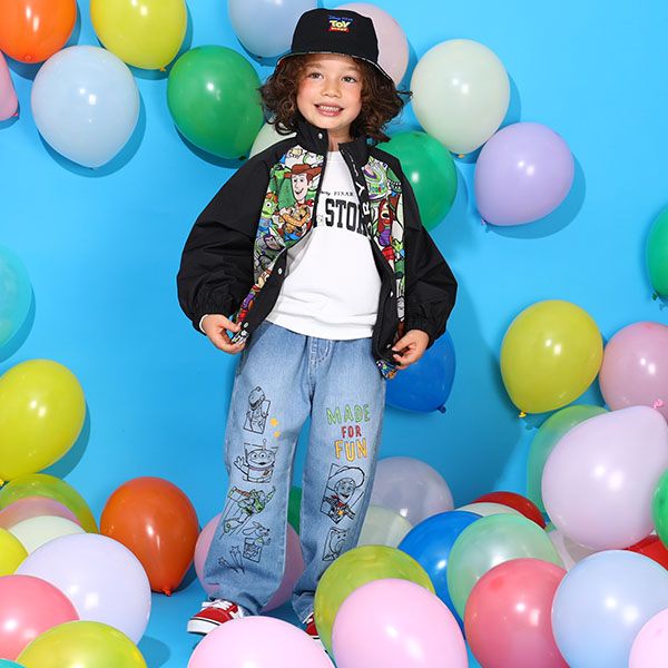 【ベビードール】トイ・ストーリー リバーシブルハット 9648 / キッズ（S）：頭回り52-54cm 大人（M）：頭回り54-58cm 帽子 ぼうし ウッディ バズ・ライトイヤー ジェシー リトルグリーンメン レックス スリンキー・ドッグ