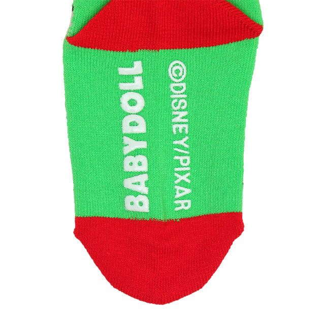 【ベビードール】トイ・ストーリー クルーソックスセット 9667 / ベビーサイズ キッズ くつ下 靴下 3足セット 3足組み 3点セット 10-13cm・13-16cm滑り止め付き ウッディ バズ リトルグリーンメン