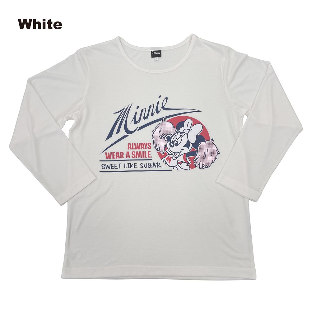 ミニー 天竺長袖ルームウェア