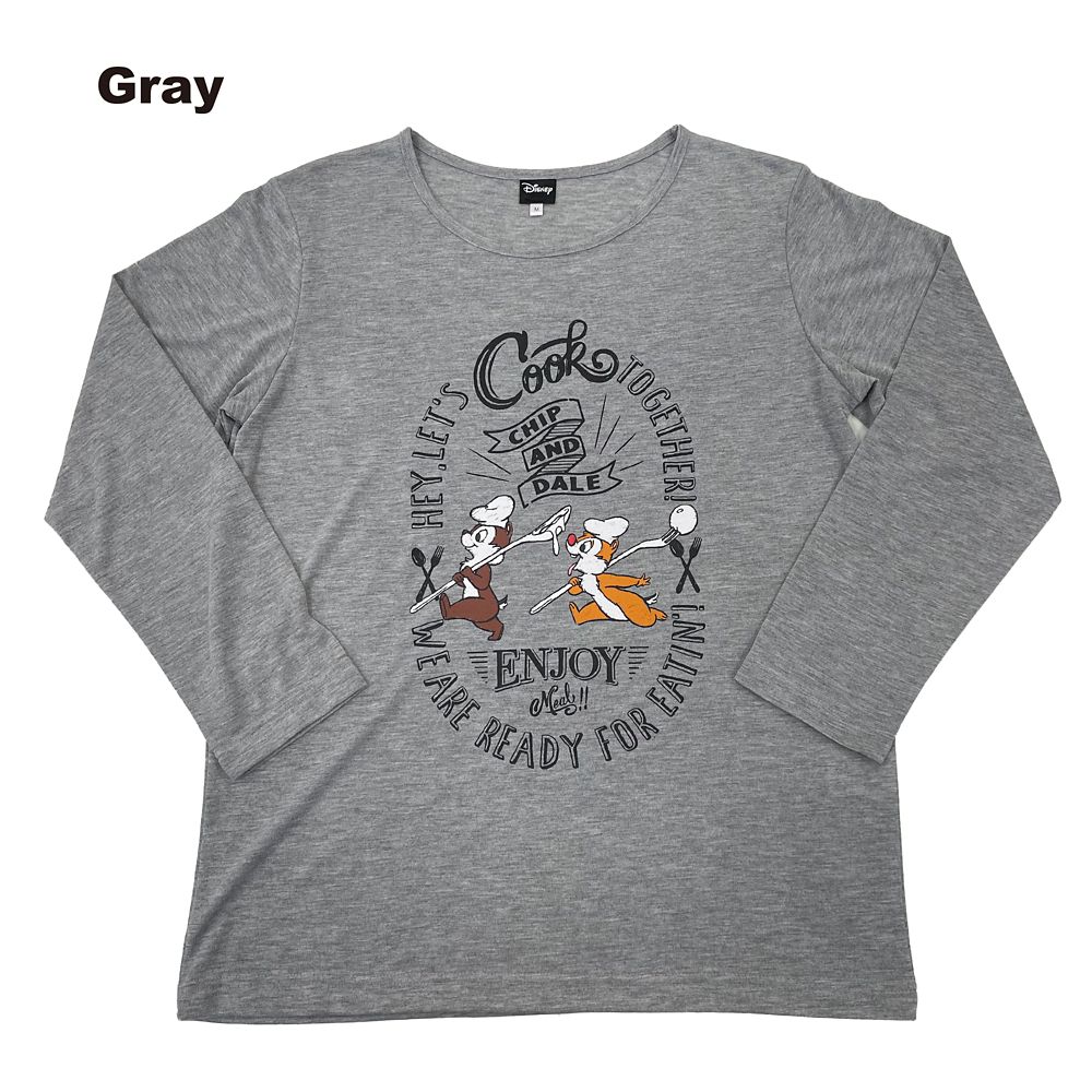 チップ＆デール 天竺長袖ルームウェア