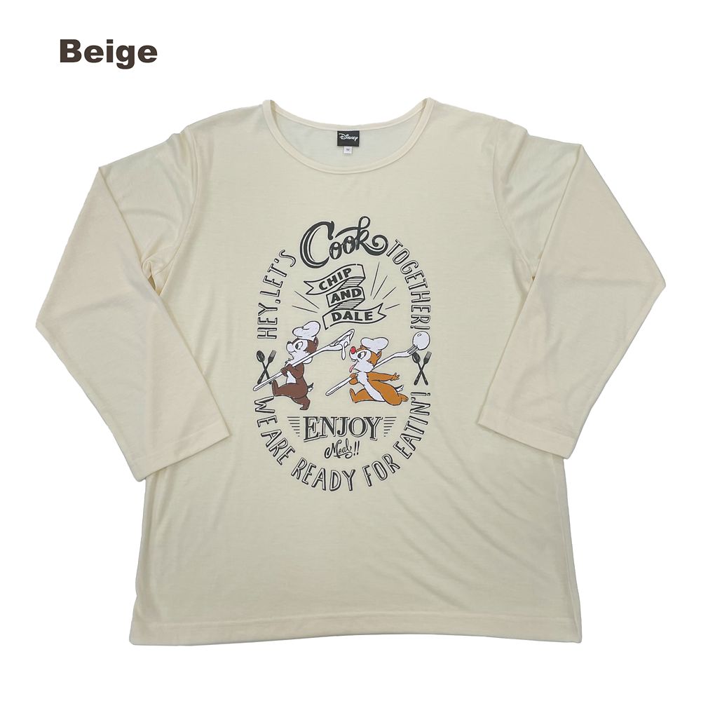 チップ＆デール 天竺長袖ルームウェア