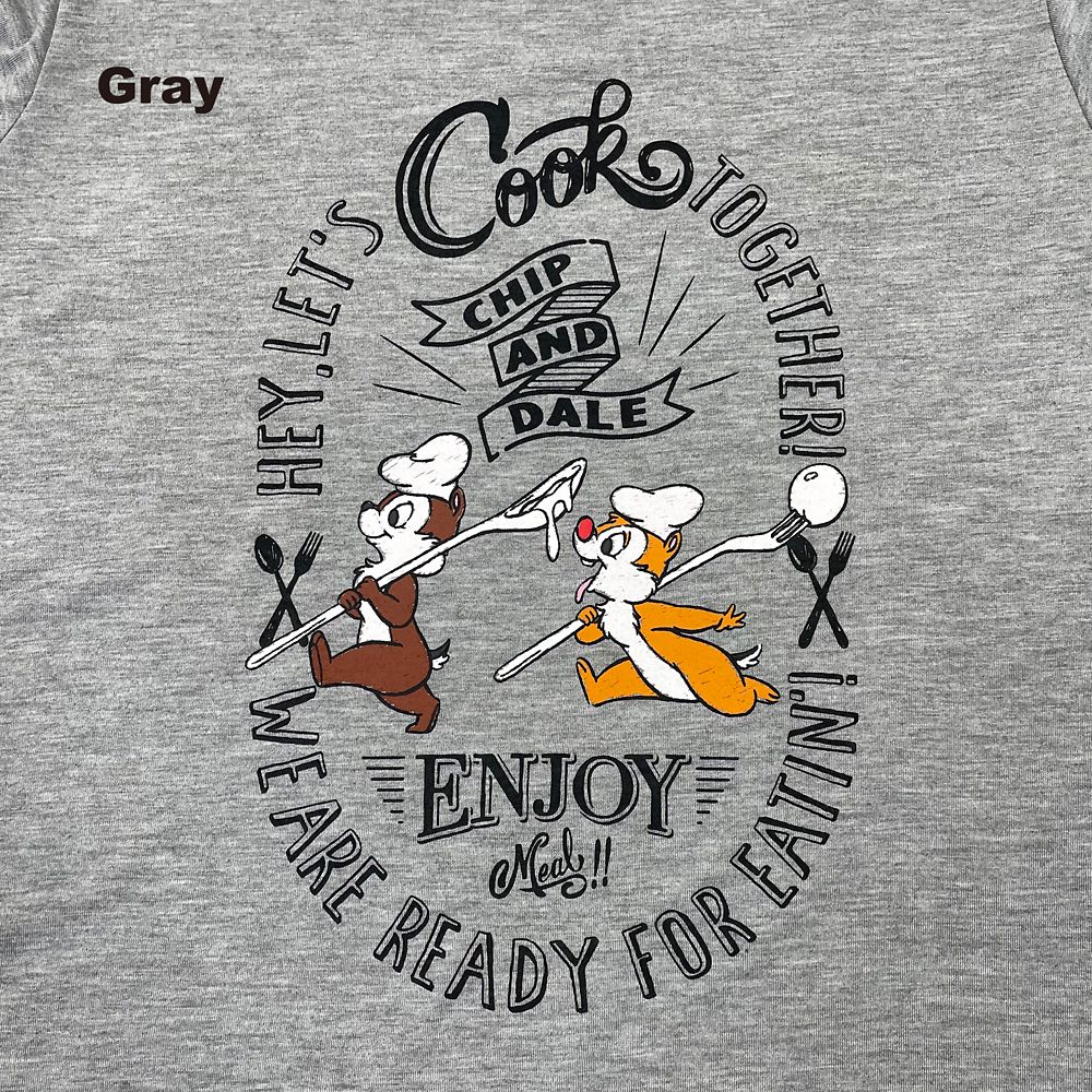 チップ＆デール 天竺長袖ルームウェア