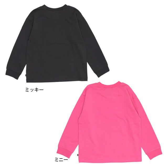 【ベビードール】ミッキー BIGフェイス ロンT 9676K ベビー キッズ 男の子 女の子