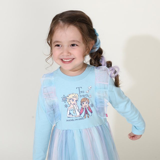 【ベビードール】アナ＆エルサ ドッキングワンピース 9690K