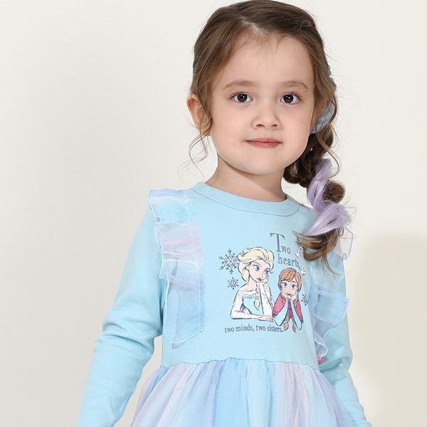 【ベビードール】アナ＆エルサ ドッキングワンピース 9690K