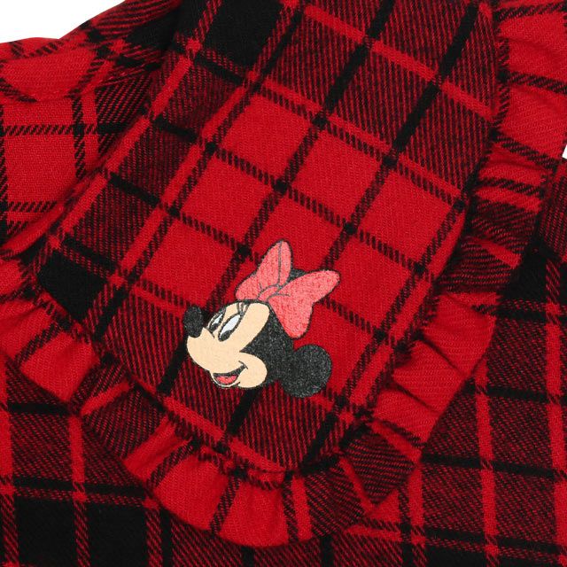 【ベビードール】ミニー シャツドッキング ワンピース 9682K ベビー キッズ 男の子 女の子