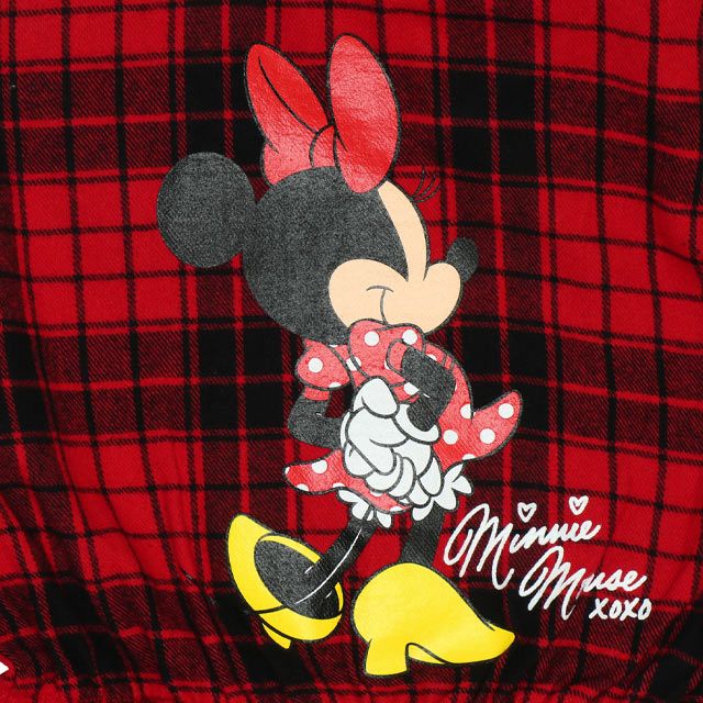 【ベビードール】ミニー シャツドッキング ワンピース 9682K ベビー キッズ 男の子 女の子