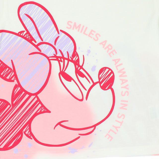 【ベビードール】ミッキー 親子お揃い スプレー ロンT 9684K ベビー キッズ 男の子 女の子