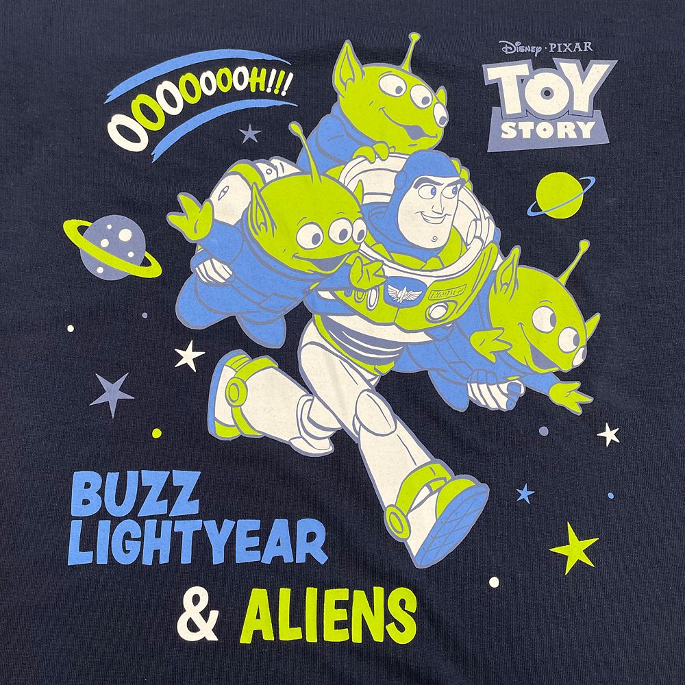 トイ・ストーリー キッズ用天竺半袖ルームウェア