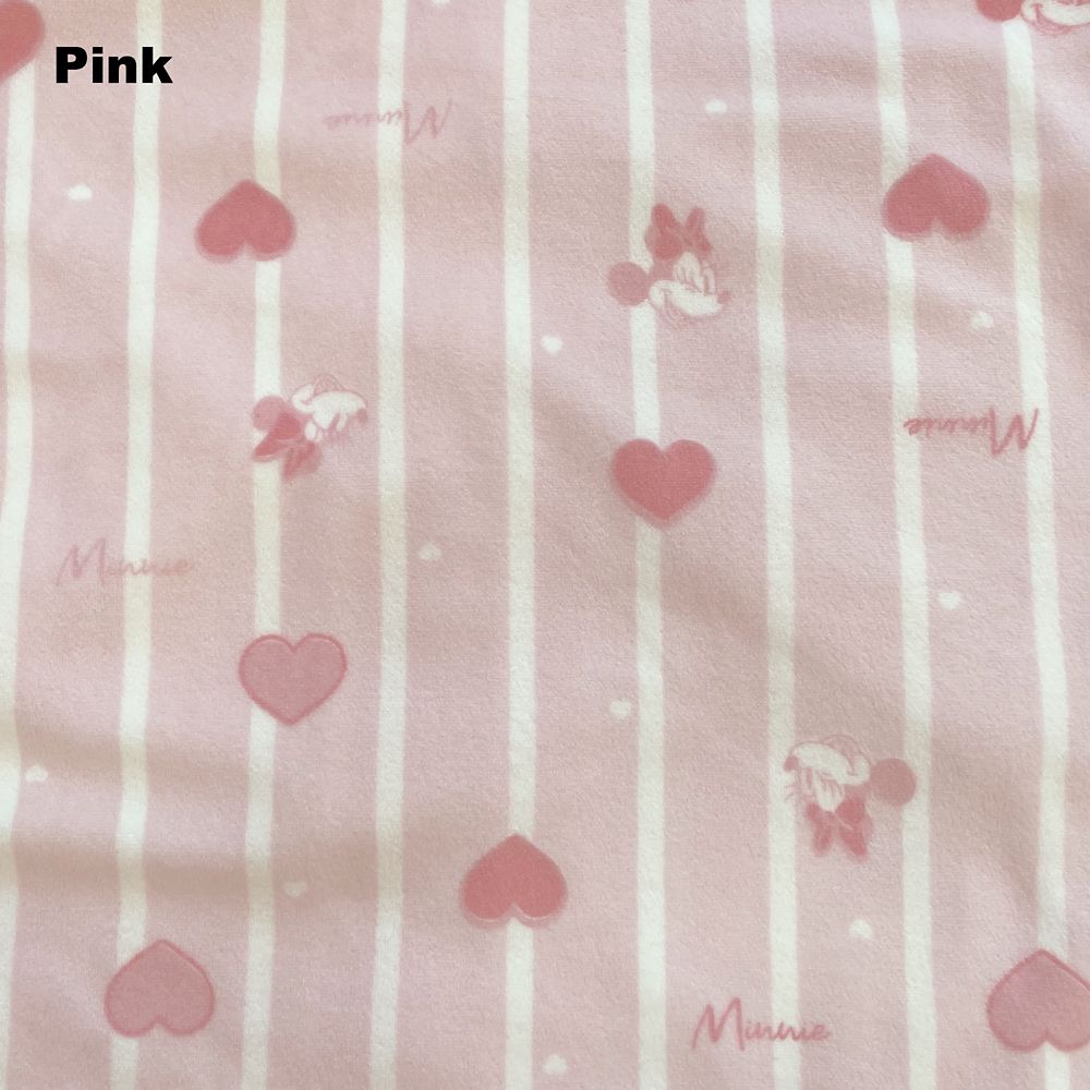 ミニー キッズ用ベロアストライプシャツパジャマ