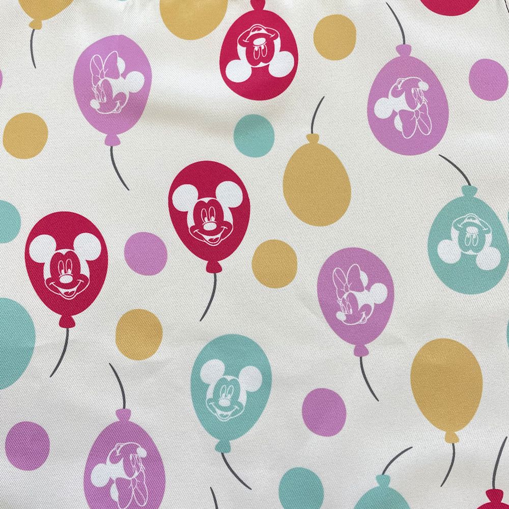 ミッキー＆ミニー 風船総柄ラン型エプロン