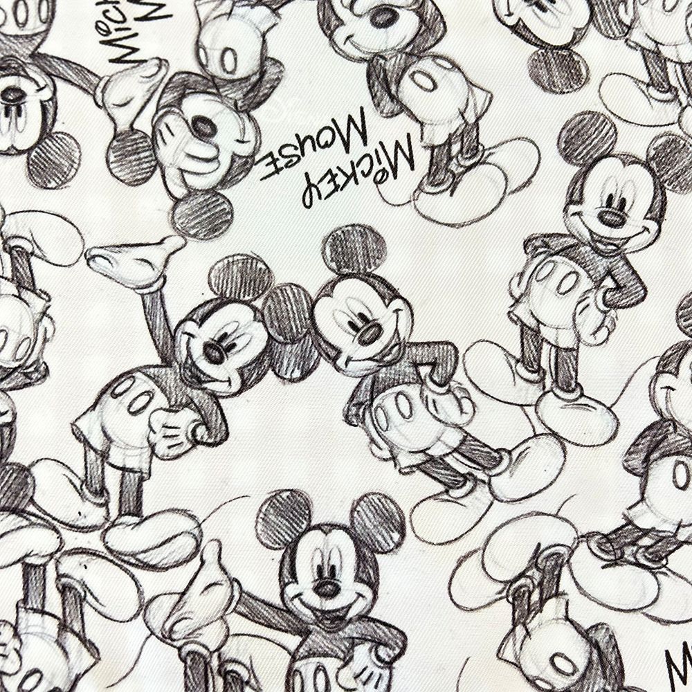 ミッキー 先染めラン型エプロン